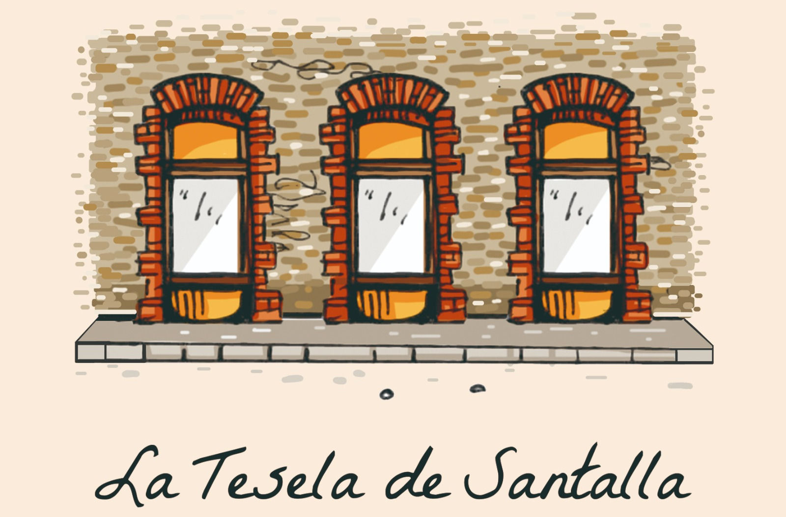 la tesela- alargada